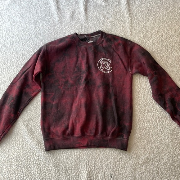 Warner Bros. | Tops | Harry Potter Gryffindor Brave Tie Dye Crewneck ...